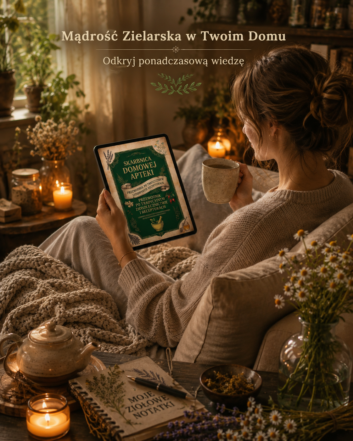 Skarbnica Domowej Apteki + Gratis: Zielarski Planer Zdrowia (E-book)